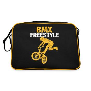BMX freestyle - Sac Retro - noir/or - Dos