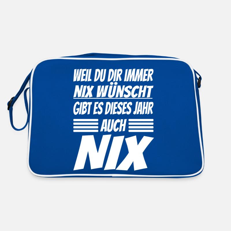 Parce que vous ne voulez toujours rien, il n’y a rien Sac Retro