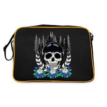 Alpinisme Forêt Sauvage Sports Extrêmes Gentiane Nature - Sac Retro - noir/or - Dos