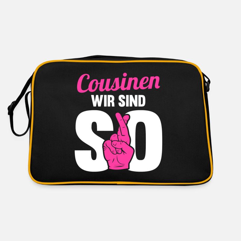 Cousine Cousinen Retro Tasche