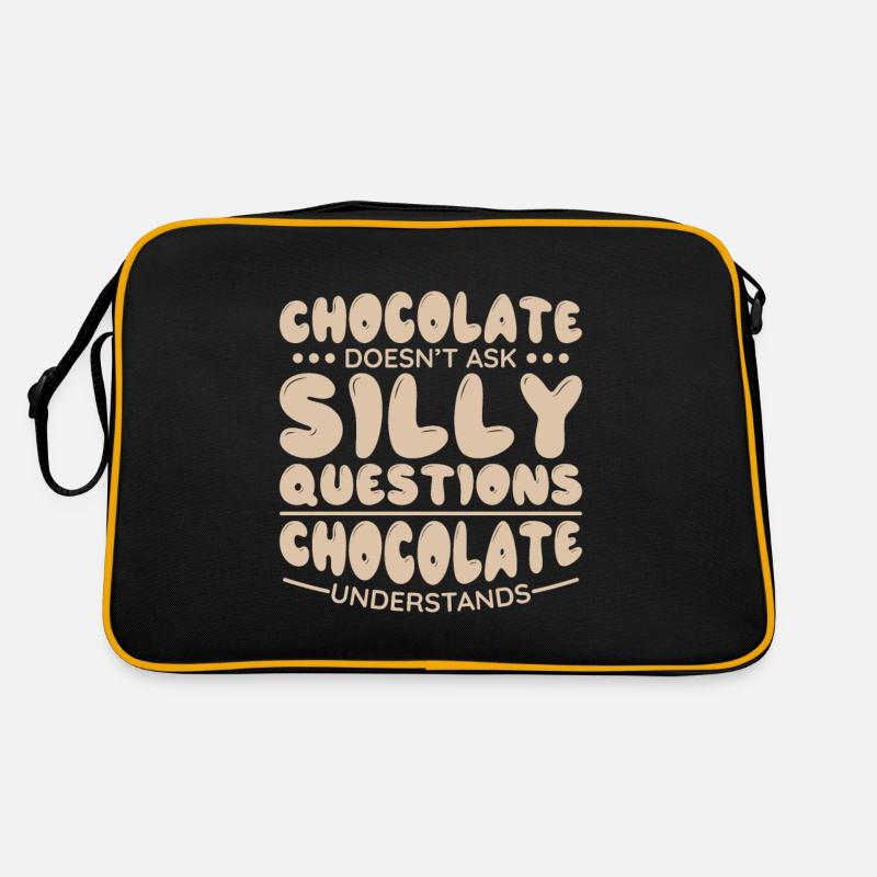 Chocolate Chocolate Chocolate Chocolate Bar Baking Retro Bag