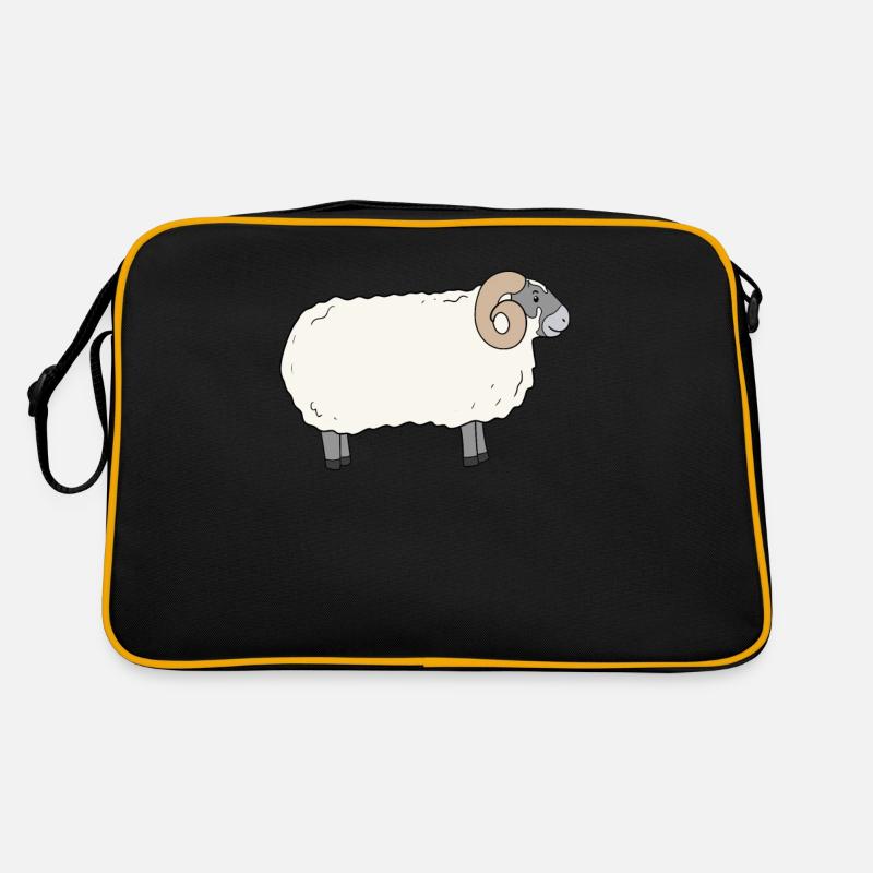 Mouton écossais Blackface Sac Retro