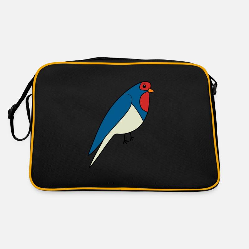 Schwalbe Vogel Retro Tasche