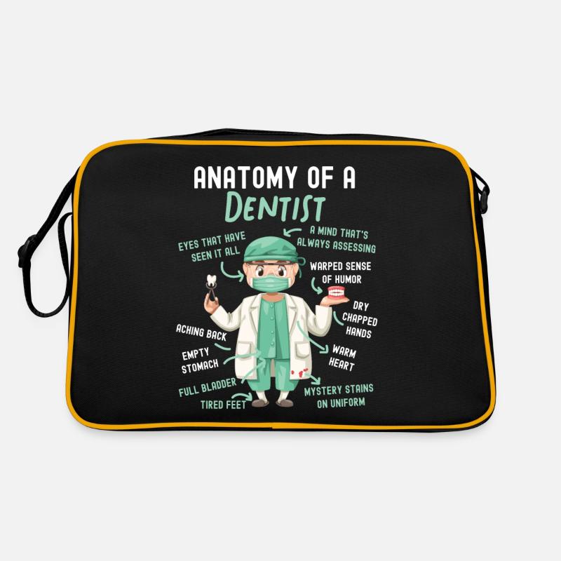Dentiste Anatomie Anatomie d’un Sac Retro