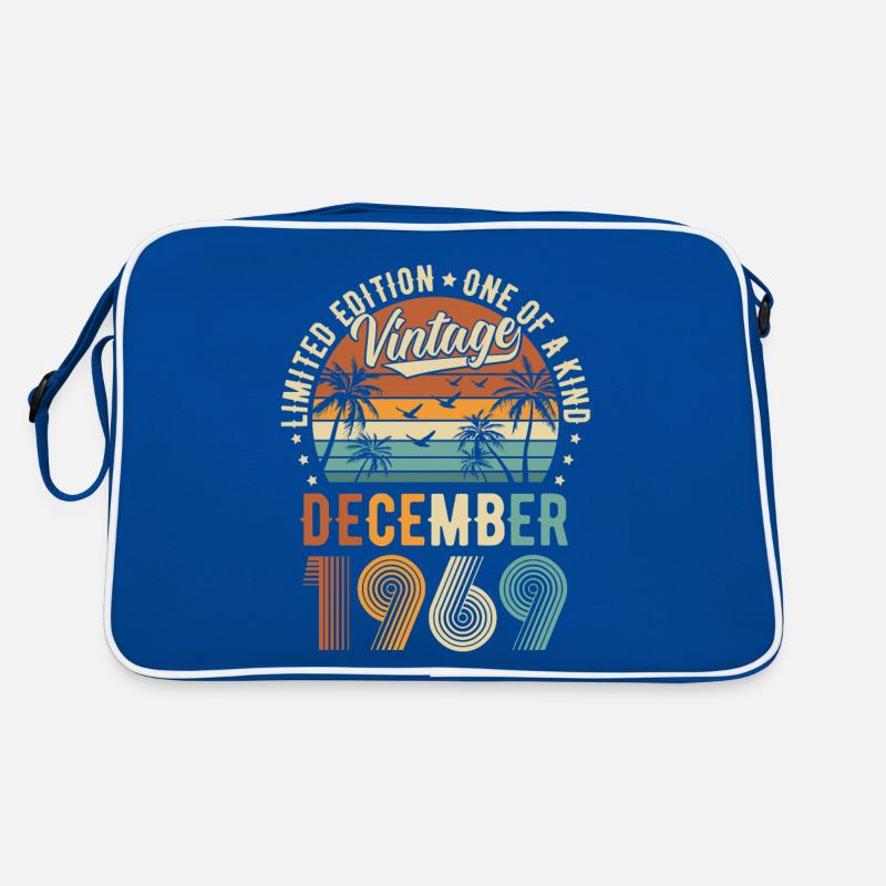 Édition Limitée Vintage Décembre 1969 Sac Retro