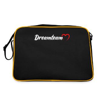 Dream Team Dream Couple - Sac Retro - noir/or - Dos
