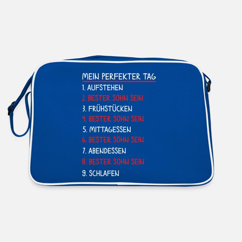Bester Sohn Retro Tasche