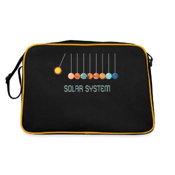 Newton Système Solaire Pendule Physique Science - Sac Retro - noir/or - Dos