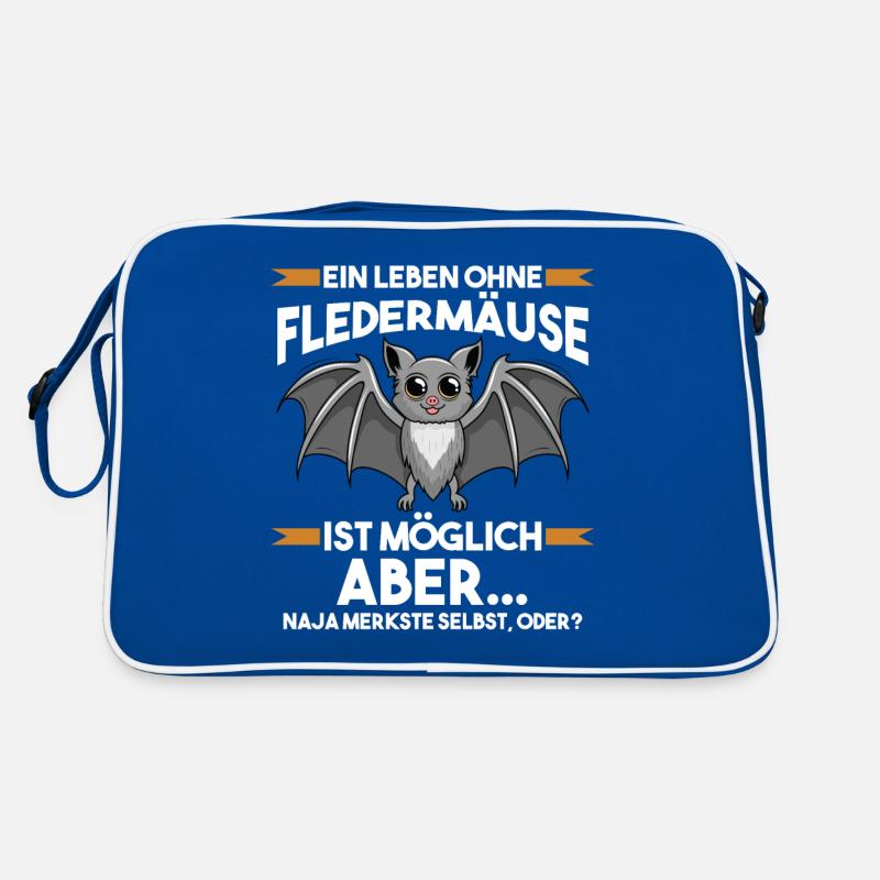 Fledermaus Retro Tasche
