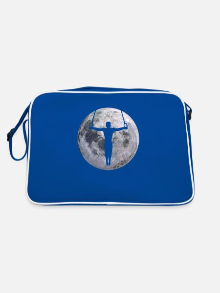 Calisthenics Street Workout Gymnastique Fitness - Sac Retro - bleu/blanc - Dos