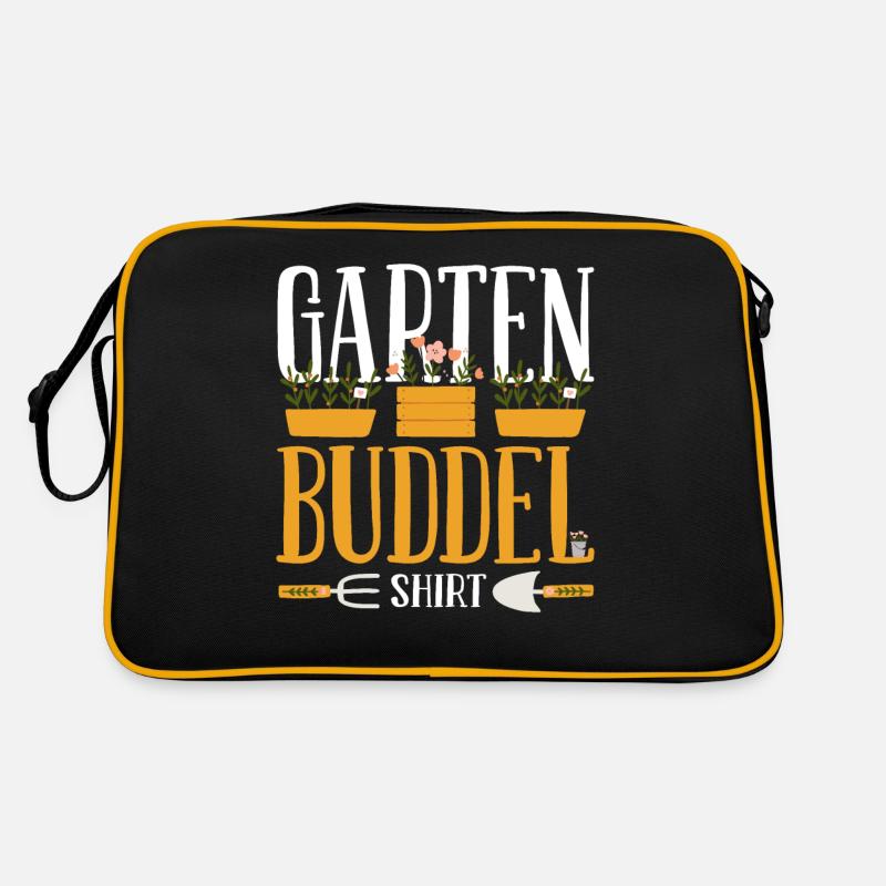 Offizielles Garten Buddelshirt Retro Tasche