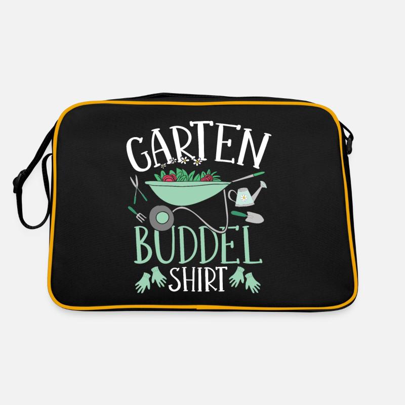 Offizielles Garten Buddelshirt Retro Tasche