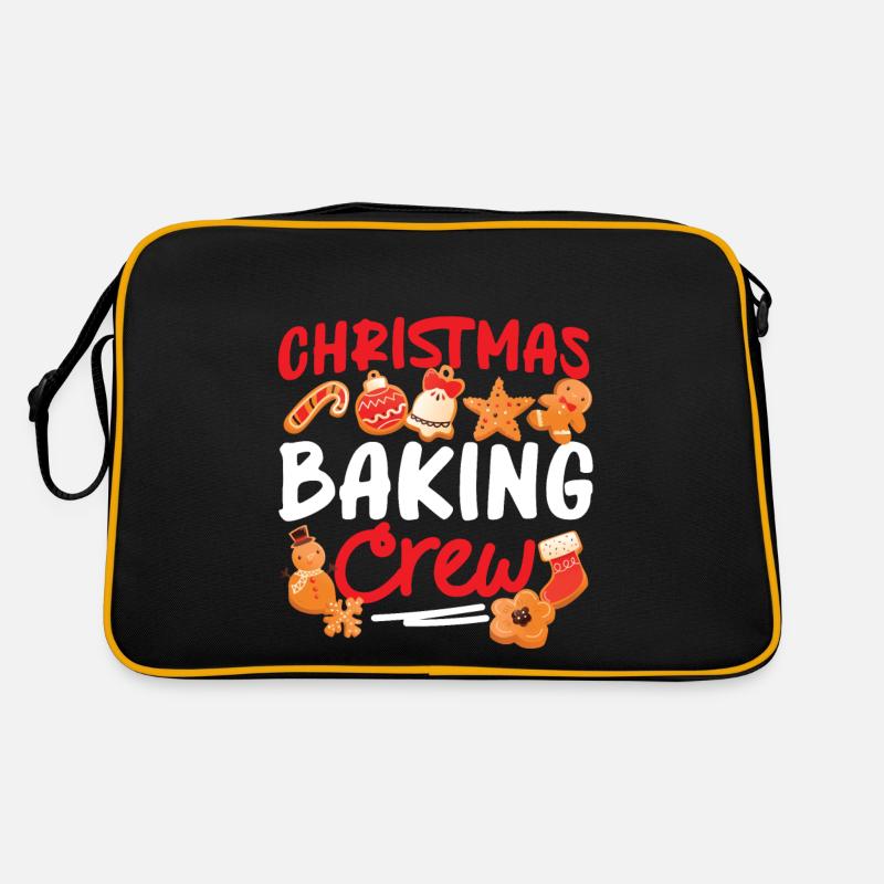 Bake Baking Gingerbread Man Retro Tasche