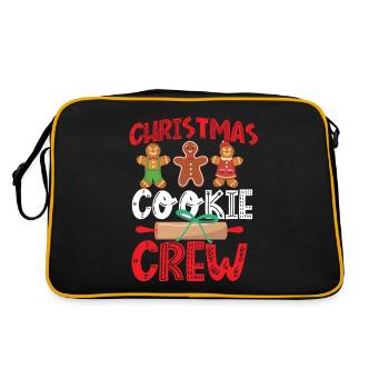 Cuire au four des biscuits de Noël - Sac Retro - noir/or - Dos
