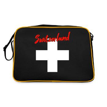 Suisse Suisse - Sac Retro - noir/or - Dos