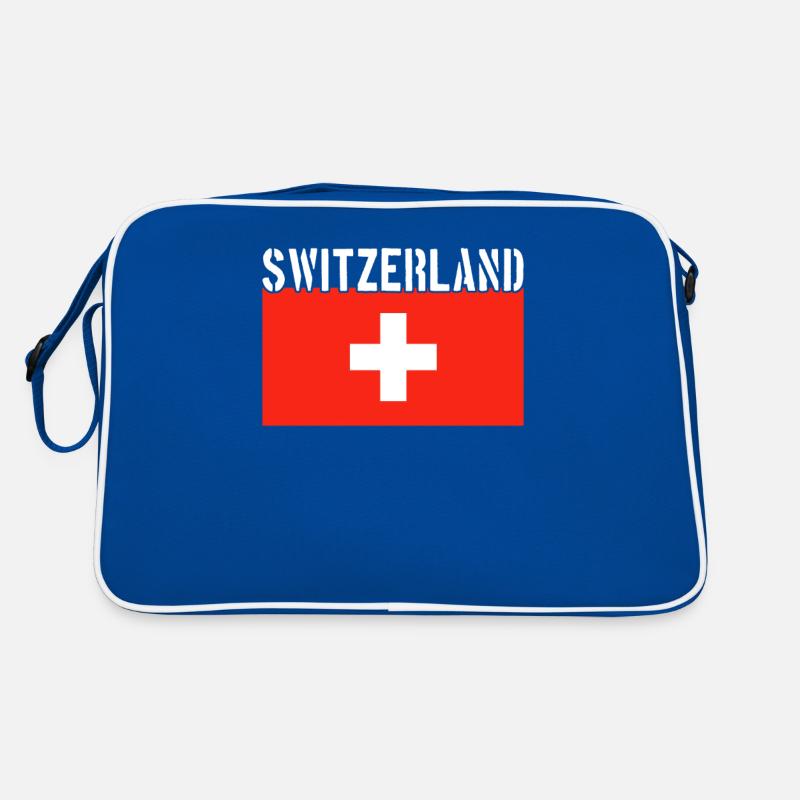 Drapeau de la Suisse Sac Retro