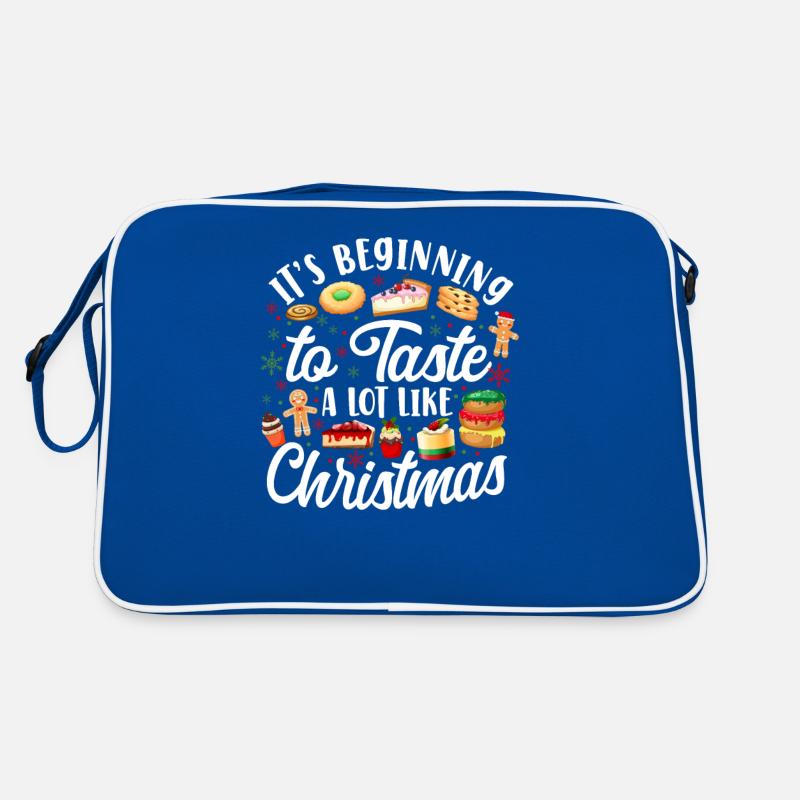 Cuire au four des biscuits de Noël Sac Retro