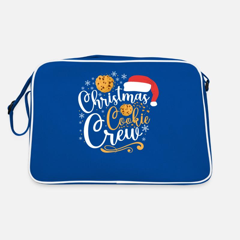 Bake Baking Christmas Cookie Crew Retro Tasche