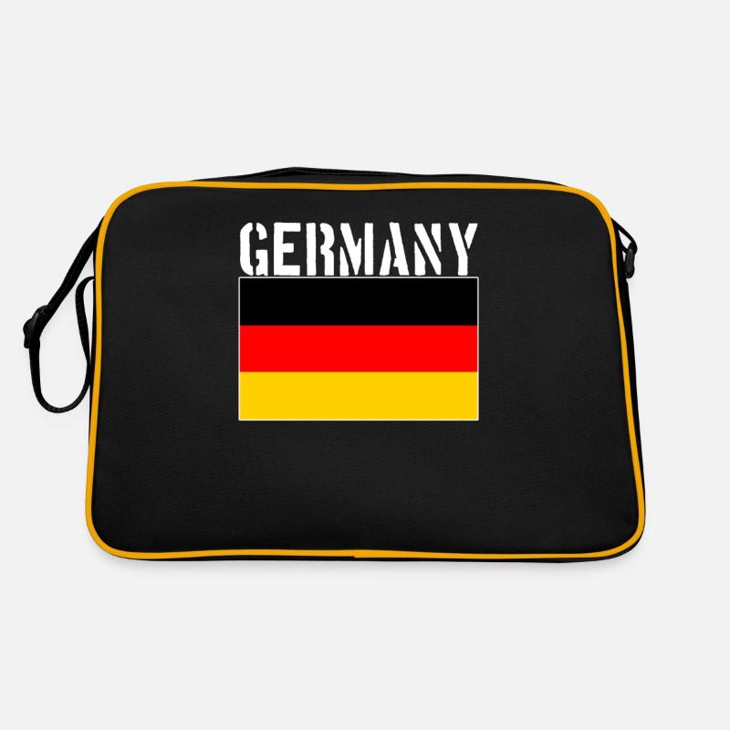 Drapeau de l’Allemagne Sac Retro