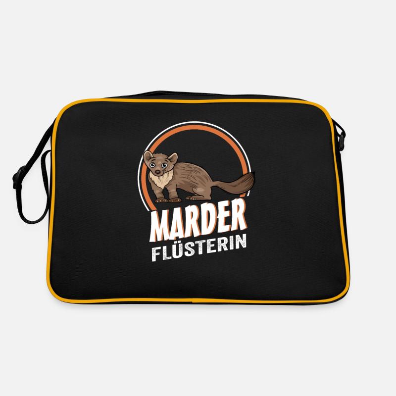 Marder Flüsterin Retro Tasche