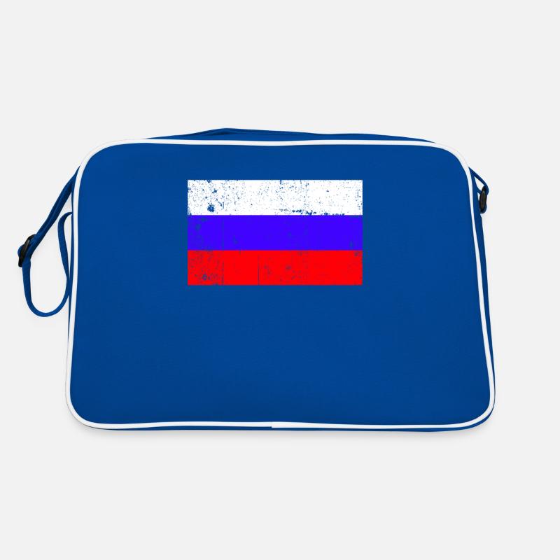 Drapeau de la Russie Vintage Sac Retro