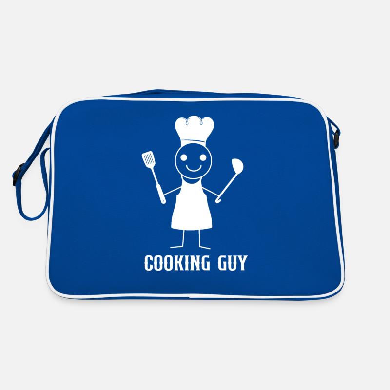 Cooking Cook Kitchen Chef Cooking Retro Tasche