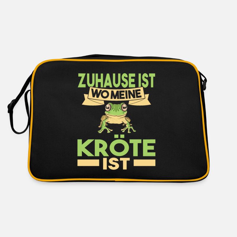 Kröte Retro Tasche