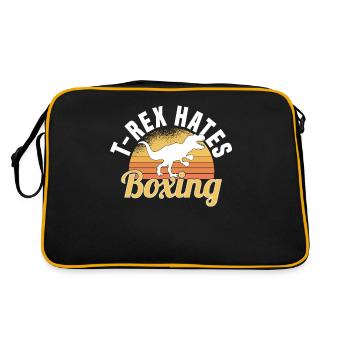 Boxer Gants de Boxe Boxe Arts Martiaux T-Rex - Sac Retro - noir/or - Dos