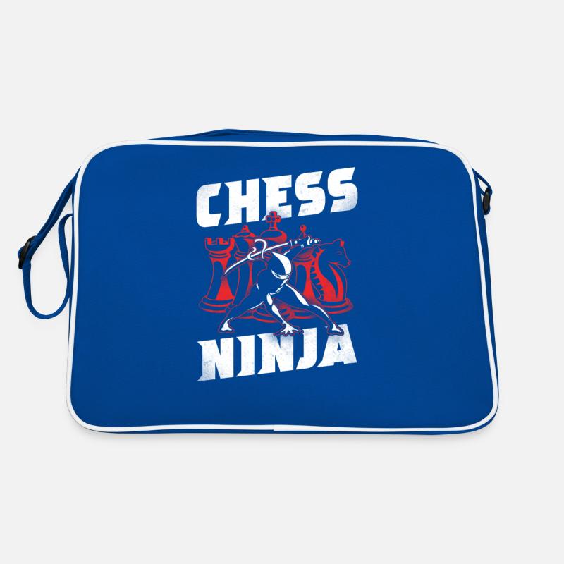 Chess Player Chess Piece Vintage Retro Tasche
