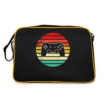 Contrôleur de jeu rétro - Sac Retro - noir/or - Dos