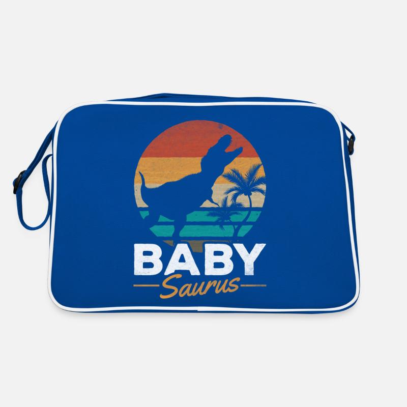 BabySaurus Rex Dinosaurier Baby Dino Retro Tasche