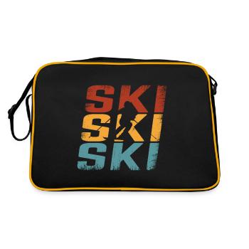 Ski rétro Ski - Sac Retro - noir/or - Dos