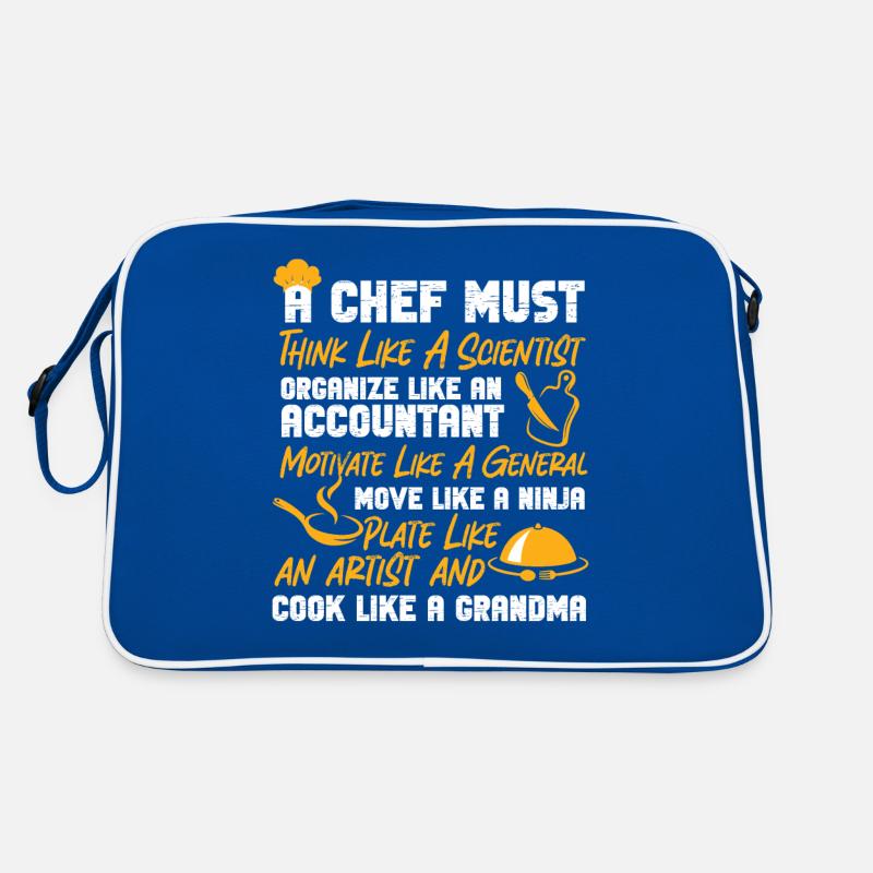 Cooking Cook Kitchen Chef A Chef Retro Tasche