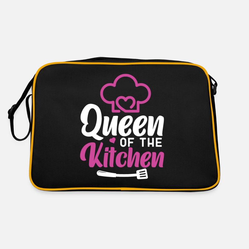 Cooking Cook Queen Kitchen Chef Retro Tasche
