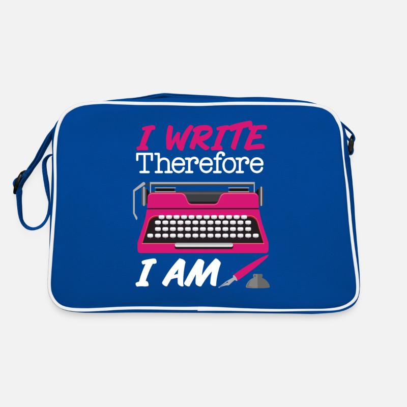 Writing Typewriter Novel Writer & Retro Tasche