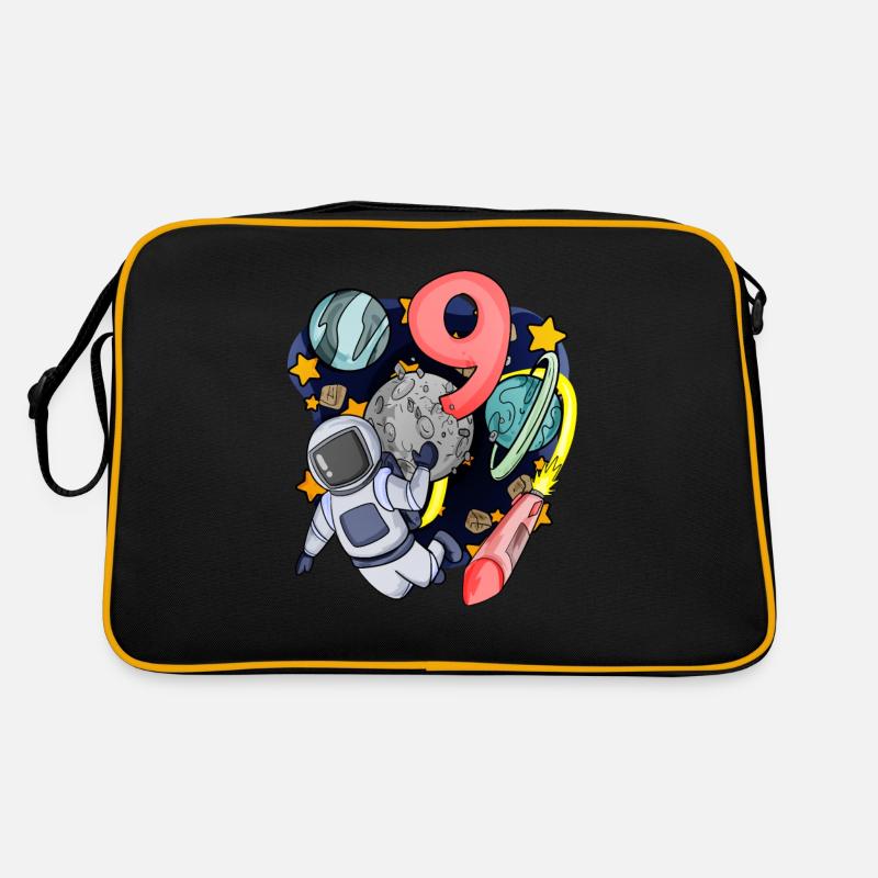 9 Geburtstag Junge - 9 Jahre alt - Ich bin 9 Retro Tasche