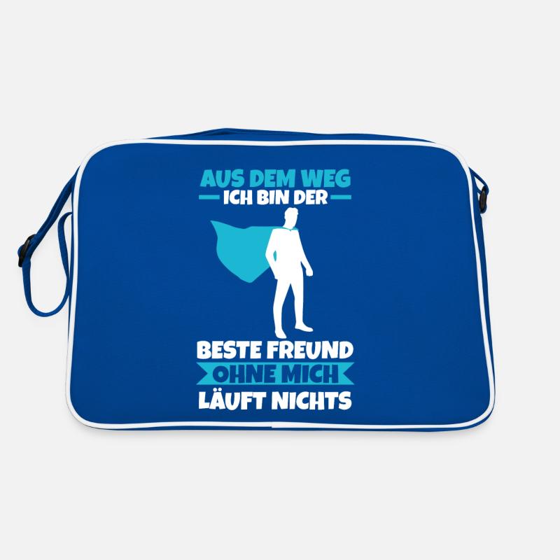 Bester Freund Retro Tasche