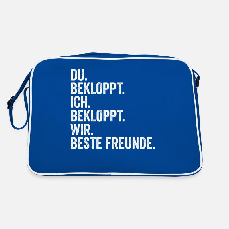 Bester Freund Retro Tasche