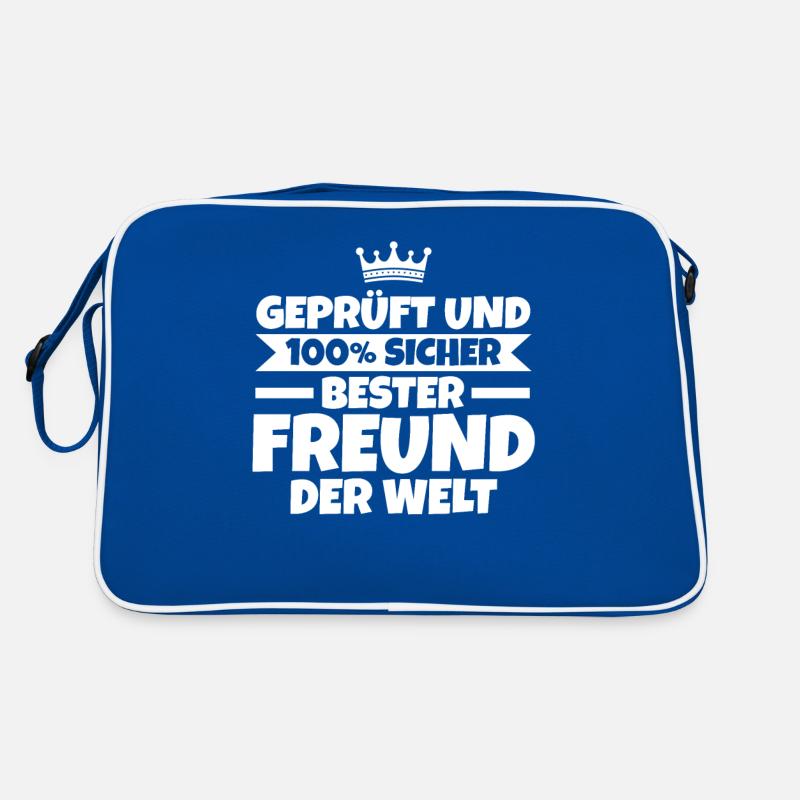 Bester Freund Retro Tasche