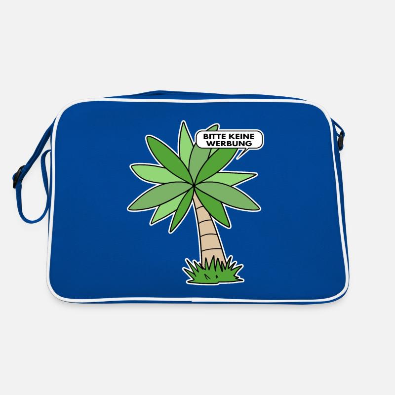 Bitte keine Werbung Retro Tasche