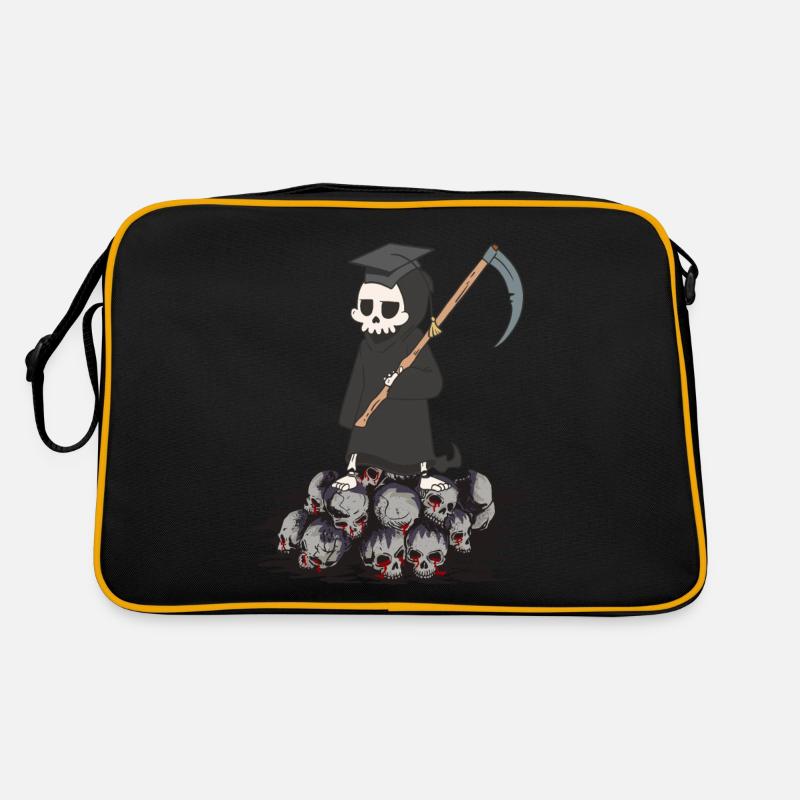 Horror Sense Master Grim Reaper Death Halloween Retro Bag