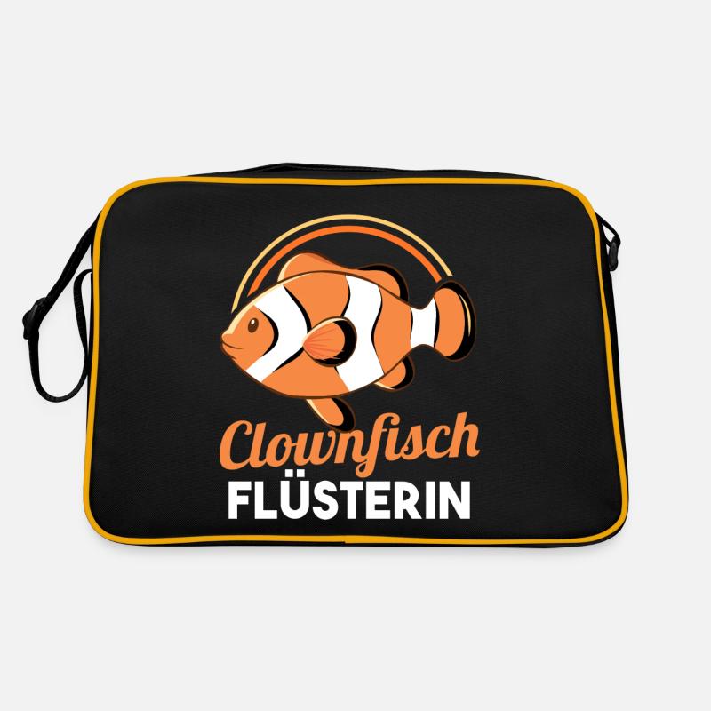 Clownfisch Retro Tasche