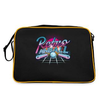 Pinball Pinball Machine Arcade Retro Slot Machine - Retro Bag - black/gold - Back