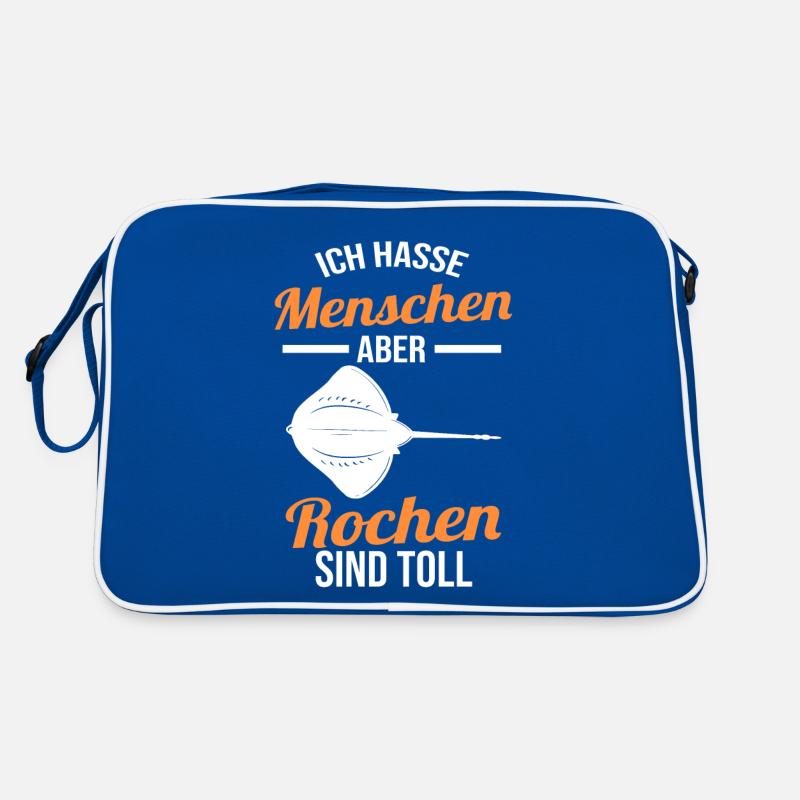 Mantarochen Rochen Retro Tasche