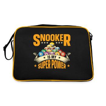 Billiards Pool Billiards Billiards Ball Billiards Cook 8Ball - Retro Bag - black/gold - Back