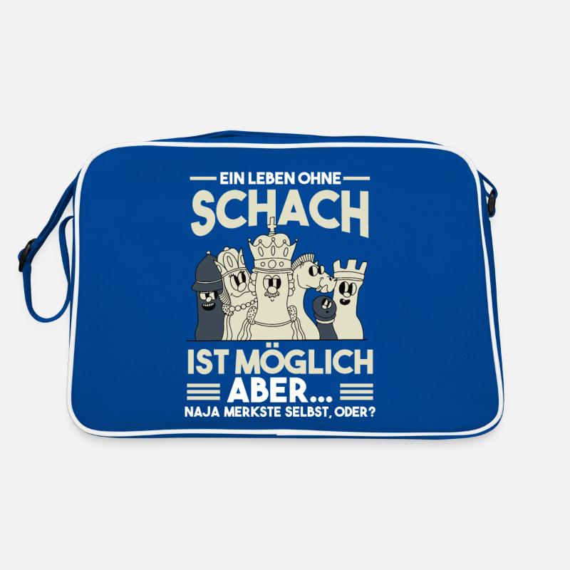 Schach Retro Tasche