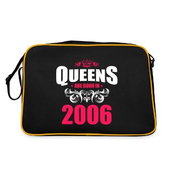 Queens born in 2006 - Retro Bag - black/gold - Back