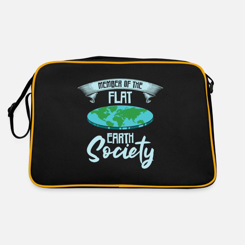 Flat Earth Society – Membre Sac Retro