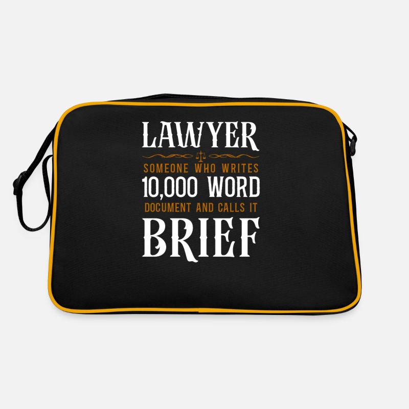 Jeune Avocat Avocat Avocat Avocat Sac Retro