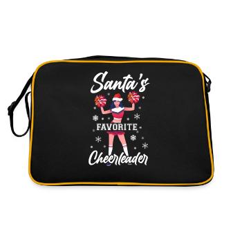 Cheer Cheerleading Père Noël - Sac Retro - noir/or - Dos